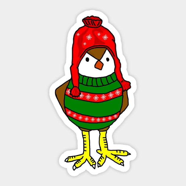 Christmas Chick Sticker by imphavok
